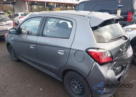 2021 Mitsubishi Mirage Carbonite Edition/Es/Le z USA, uszkodzony, nr VIN ML32AUHJ8MH014197